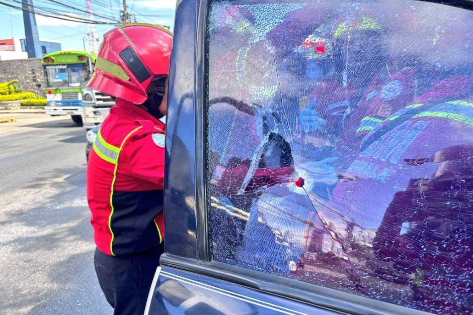 Una persona resultó herida derivado al ataque armado. (Foto: Bomberos Municipales)