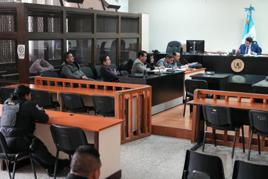 Este jueves continuó la audiencia de etapa intermedia en contra de integrantes de la banda "Los Calavera". (Foto: Wilder López/Soy502)