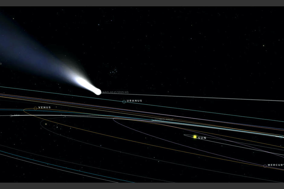 El cometa está compuesto por elementos como níquel, lo cual se considera poco común. (Foto: NASA)