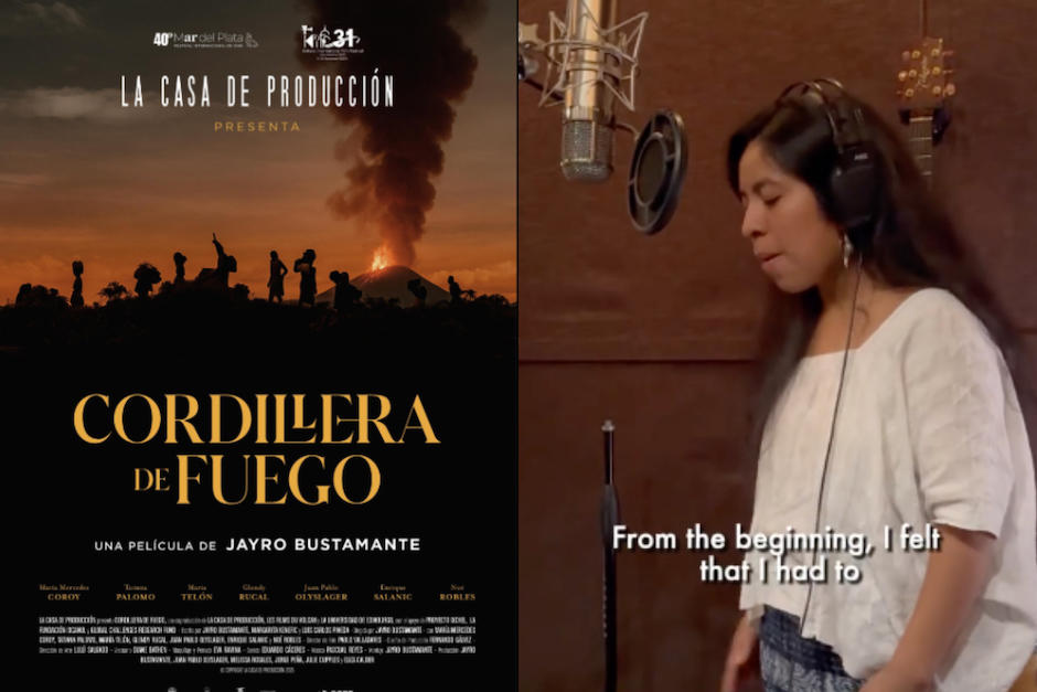 Sara Curruchich lanzó "Soplo de fuego", el sountrack de la cinta "Cordillera dde fuego". (Foto: Jayro Bustamante/Sara Curruchich)