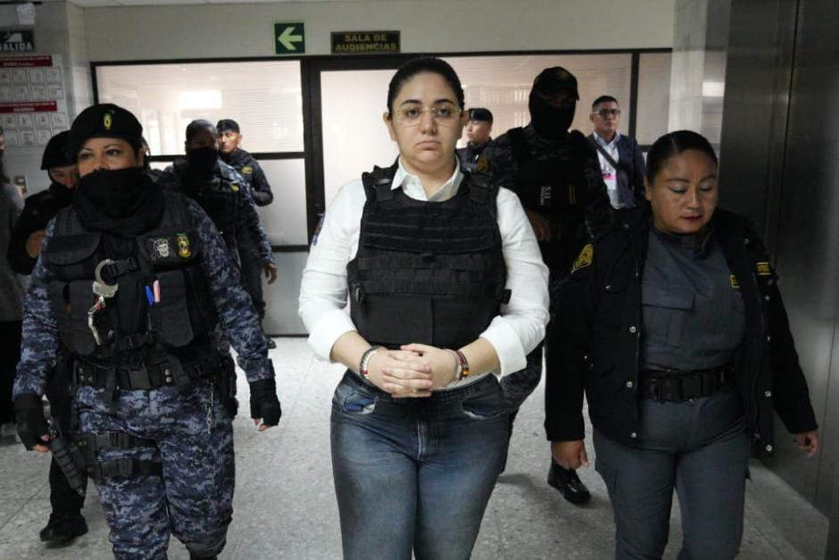 María Fernanda Bonilla denunció públicamente a funcionarios del Sistema Penitenciario. (Foto: Wilder López/Soy502)
