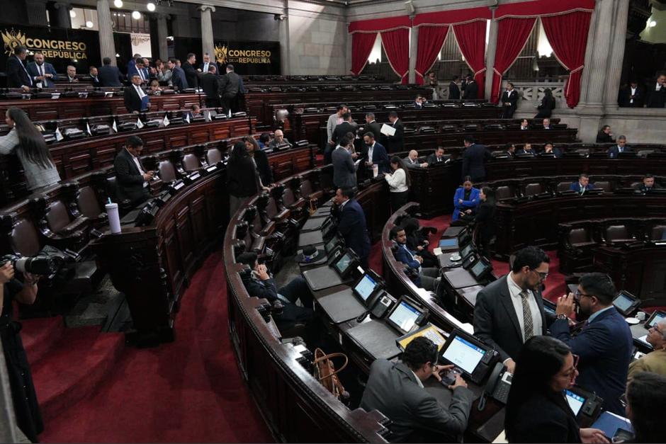 El Congreso aprobó el veto presidencial a una ley ambiental. (Foto: Wilder López / Soy502)