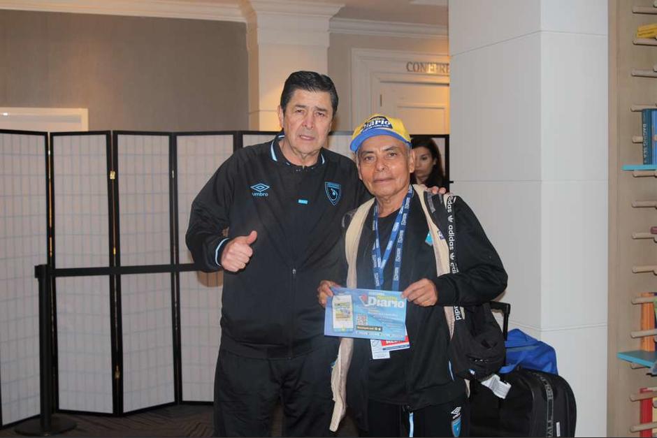 El guatemalteco&nbsp;Carlos Contreras apoya a la Selección Nacional desde Estados Unidos. (Foto: Cortesía)