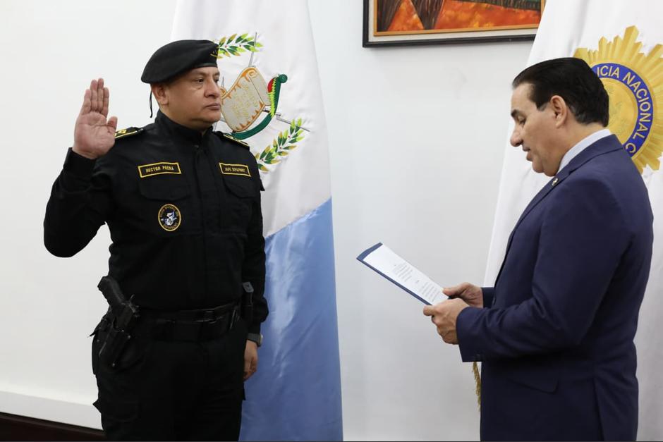 A menos de tres semanas de haber asumido el cargo, el ministro Villeda realiza ajustes en la estructura policial. (Foto: Jorge Sente/Nuestro Diario)