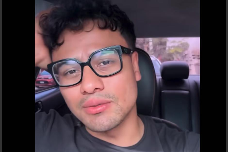 El boxeador guatemalteco manifestó su apoyo a la Selección Nacional. (Foto: captura de video)