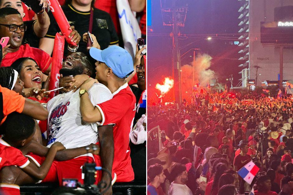 Los canaleros colmaron las calles de la ciudad para celebrar la segunda clasificación mundialista de la historia del país. (Foto: Redes)