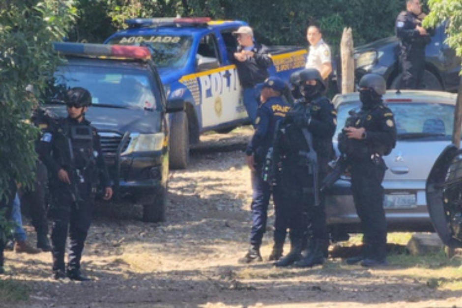 El fugitivo fue localizado en un rústico escondite situado a 5.5 kilómetros de Fraijanes II. (Foto: PNC)