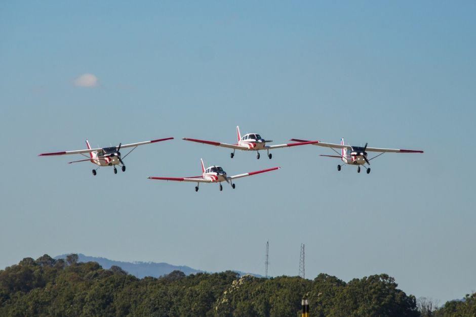 Estas son las actividades del Open Base del Ejército de Guatemala. (Foto:&nbsp;Comandancia Fuerza Aérea Guatemalteca)