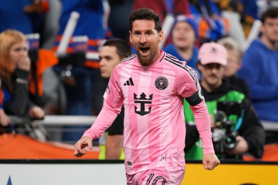 Messi marcó su sexto gol en estos playoffs de la MLS, su número 35 en liga. (Foto: AFP)