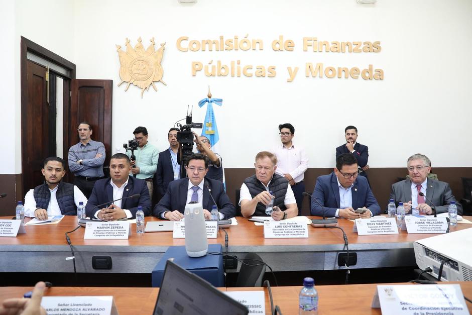 La Comisión de Finanzas del Congreso emitió el dictamen del presupuesto 2026. (Foto: Archivo / Soy502)