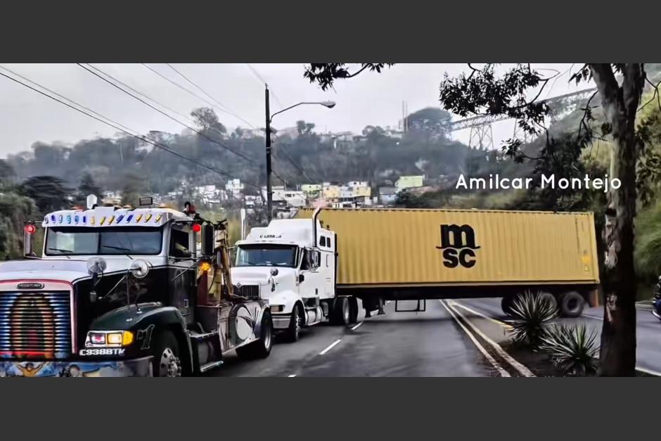 Las básculas digitales permiten colocar los operativos en diversas carreteras.&nbsp;(Foto: cortesía: Municipalidad de Guatemala)