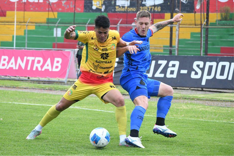 Municipal, tras vencer a Marquense, confirmó su liderato y ganó la fase de clasificación del campeonato nacional. (Foto: Esner Navarro)