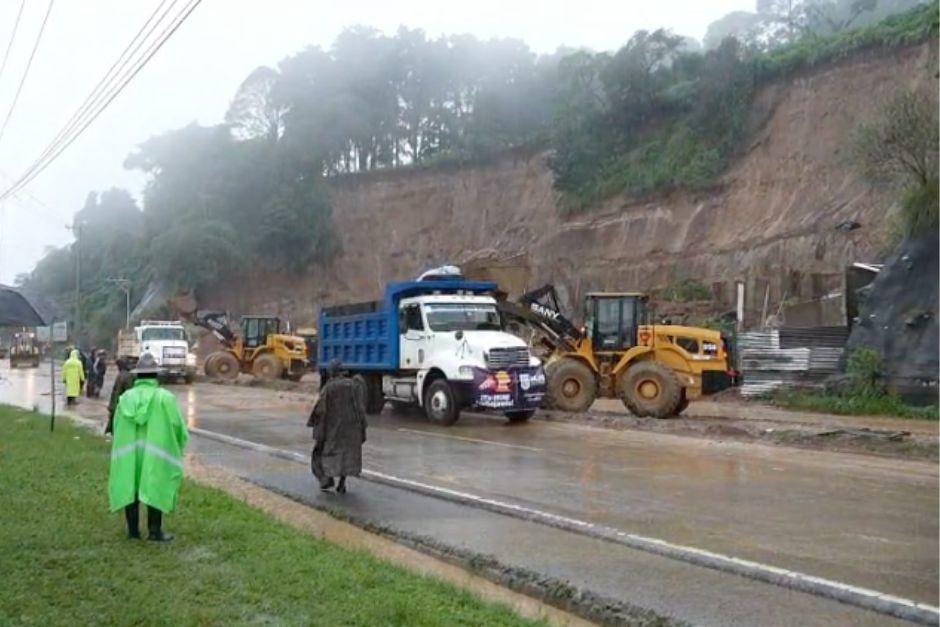 Suspenden las labores de búsqueda de una persona que habría quedado soterrada. (Foto: Wilder López/Soy502)