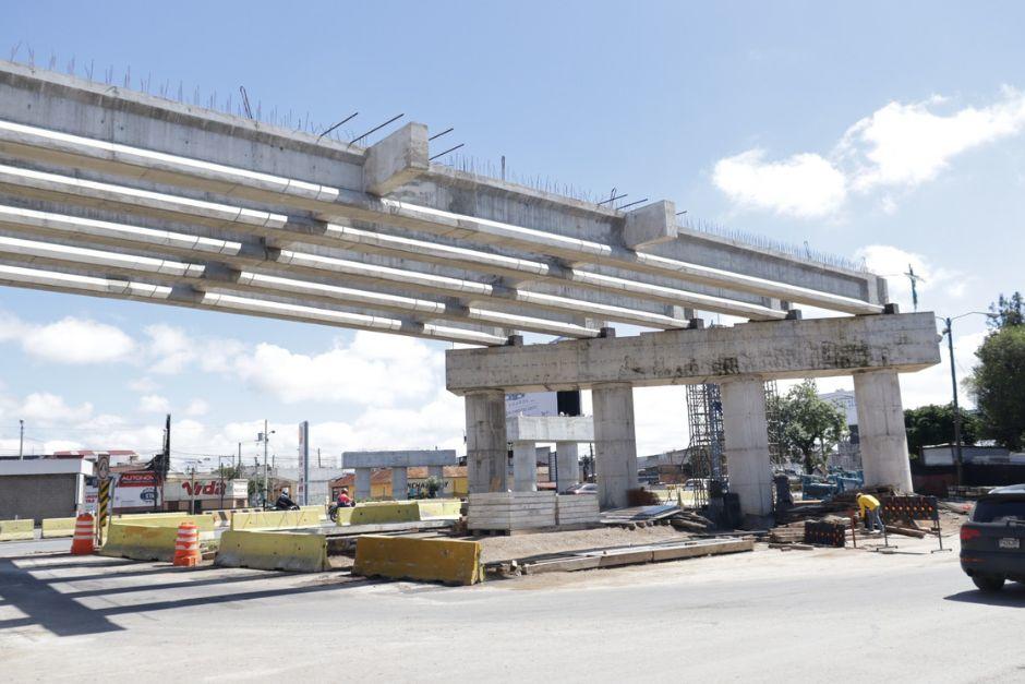 El paso vehicular estará cerrado con dirección hacia El Trébol, zona 11. (Foto: Gobierno de Guatemala)