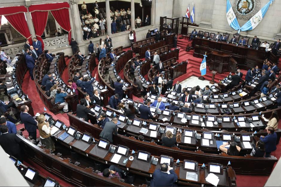 El pleno de diputados deberá decidir sobre el futuro del Decreto 7-2025, después del veto presidencial. (Foto: Congreso)