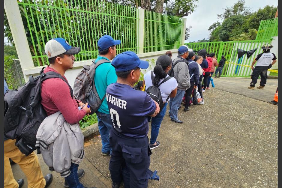 Conred solicitó el cierre del paso peatonal. (Foto: Estuardo Paredes)