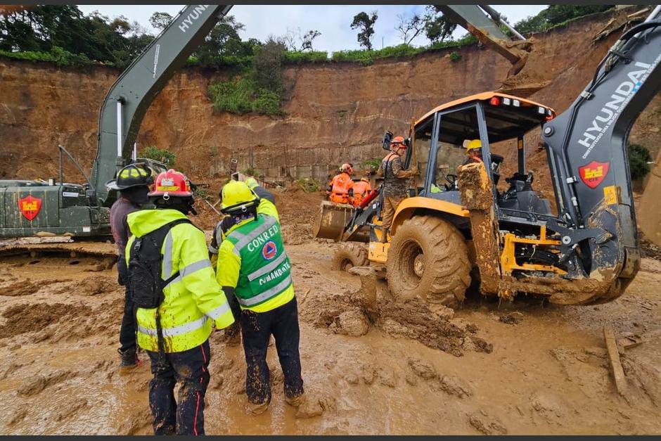 Un segundo derrumbe se registró esta mañana de martes. (Foto: Estuardo Paredes)