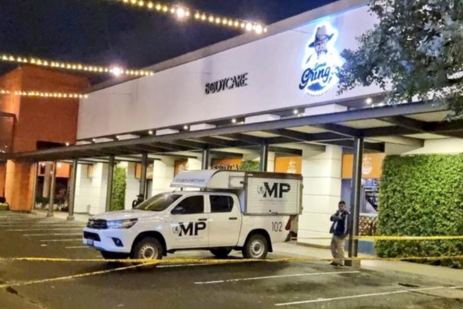 En 2022 se registró una balacera en el interior de un bar de la zona 11. El presunto responsable fue capturado por segunda vez. (Foto: PNC)