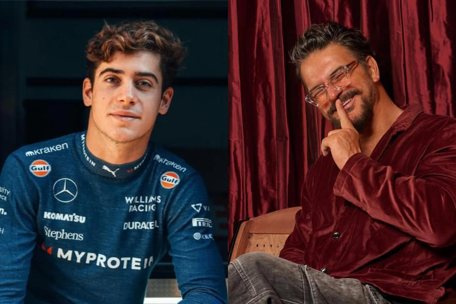 El famoso piloto campeón de F4 reveló su pasión por la música del cantautor Ricardo Arjona. (Fotos: Oficial)&nbsp;