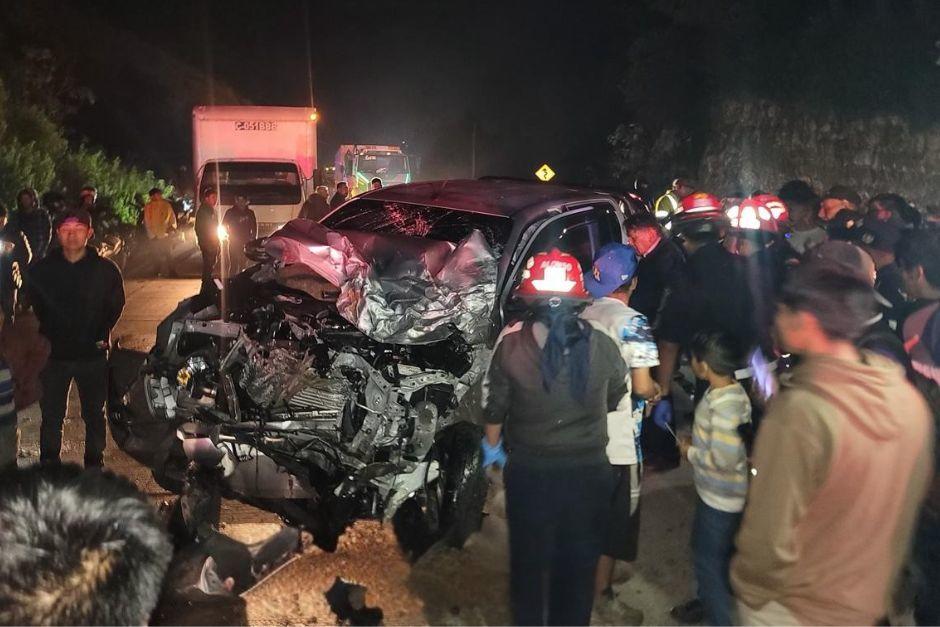 Vehículos presentan serios daños materiales. (Foto: Asonbomd)