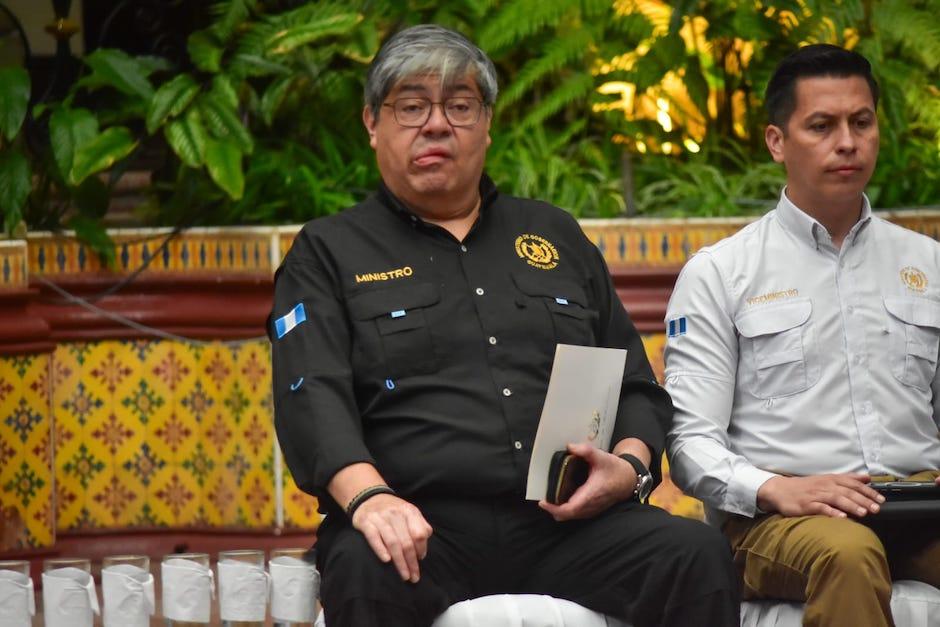 Jiménez afirma que no dejará el cargo. (Foto: Estuardo Paredes/Nuestro Diario)