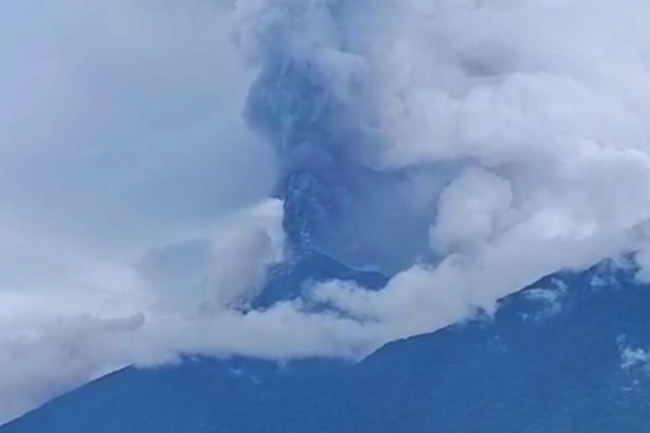 Los lahares se han ocasionado tras las lluvias en el área suroeste del Volcán de Fuego. (Foto: Archivo/Soy502)
