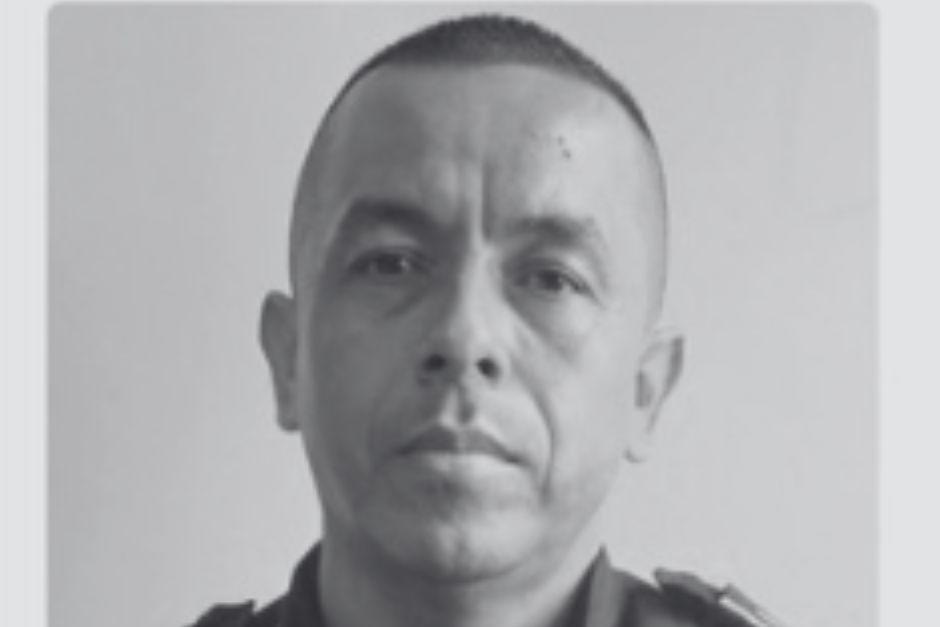 El Inspector de la PNC perdió la vida al ser herido gravemente. (Foto: PNC)