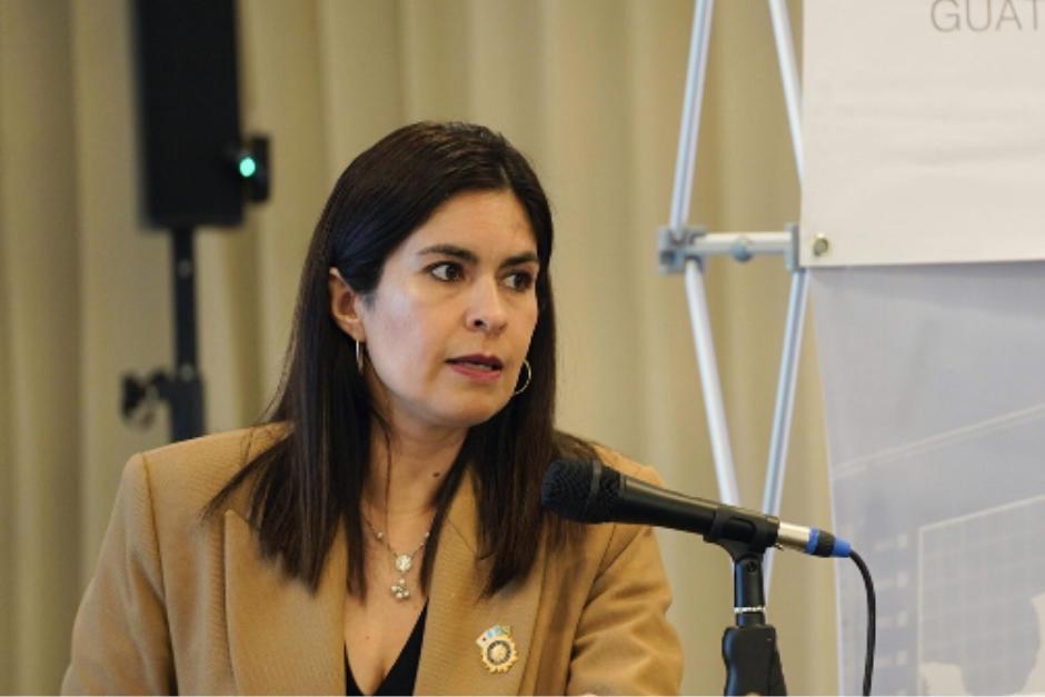 Claudia Palencia, exviceministra antinarcótica, tiene orden de captura. (Foto: Soy502/archivo)