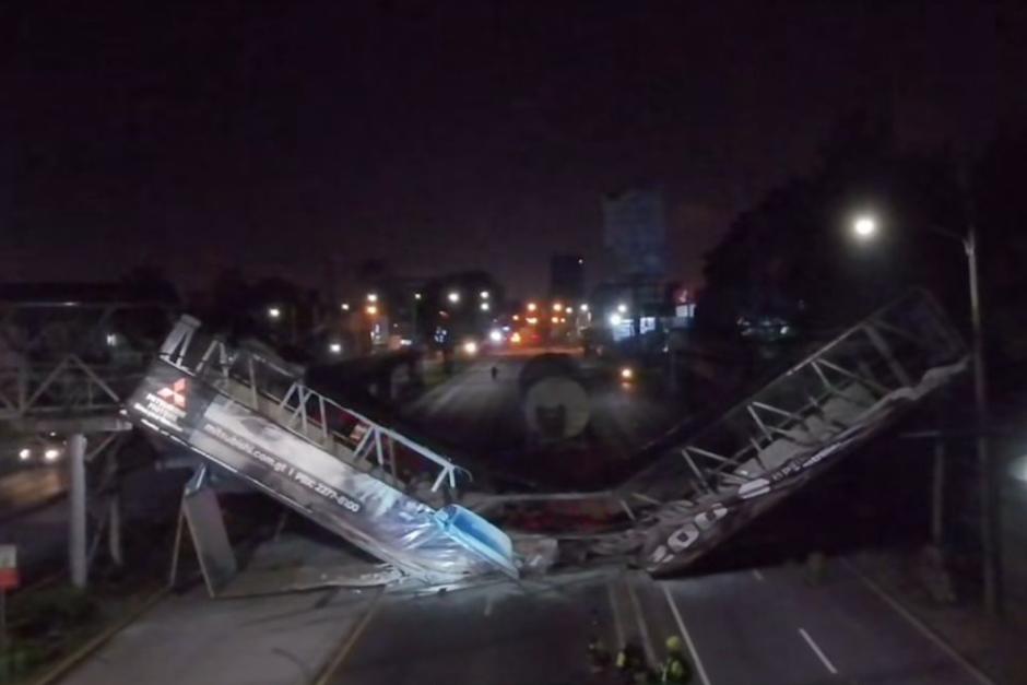 Se recomienda precaución al transitar por el área. (Foto: PMT)