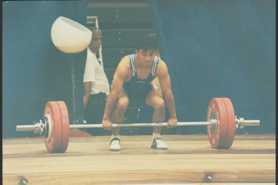 Luis Enrique “Chiquitín” Medrano, atleta guatemalteco, brilló en halterofilia con medallas internacionales y participaciones olímpicas.&nbsp;(Foto: Alfonso López/Colaborador)