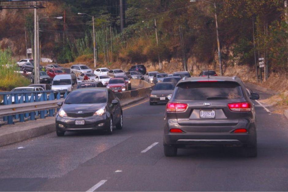 El tránsito para este lunes será fluido. (Foto: archivo/Soy502)