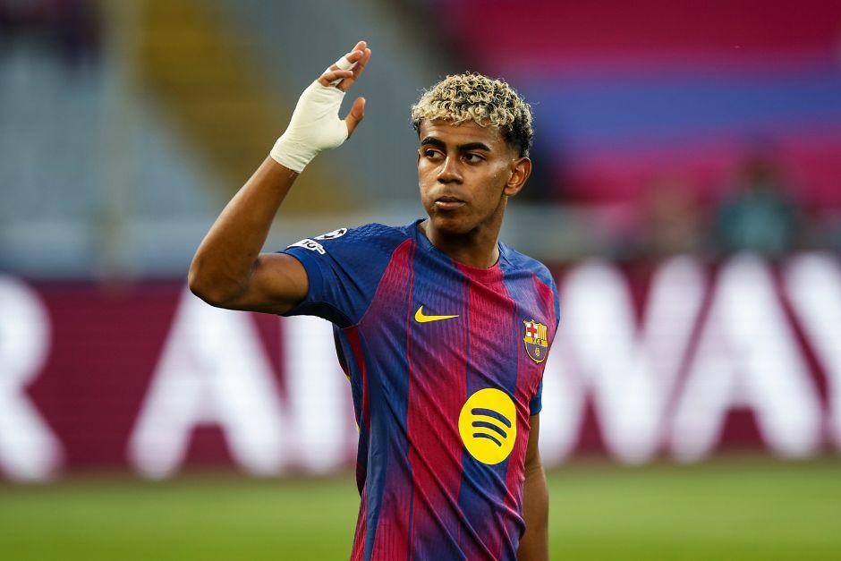 Seguramente el Santiago Bernabéu trambién le recrimine a Yamal este domingo. (FOTO: GETTY)