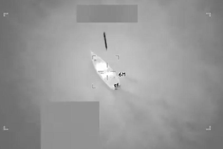 Estados Unidos atacó una presunta narcolancha durante la noche y seis personas fallecieron. (Foto: Pentágono)