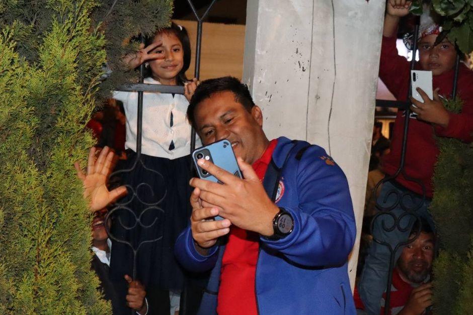 El DT de los superchivos está muy agradecido por el apoyo de los aficionados con el equipo en estas instancias. (Foto: Xelajú MC)