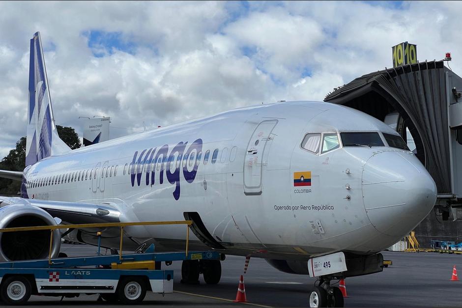 La&nbsp;aerolínea Wingo&nbsp;apertura la primera ruta directa entre Ciudad de Guatemala y Bogotá. (Foto:DGCA)