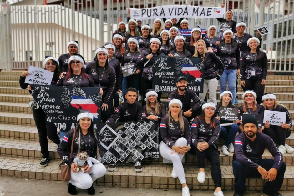 Los seguidores pertenecen al club Quinto Piso, de Costa Rica. (Foto: cortesía)