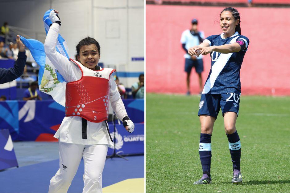 Madisson Cornejo brilló en el tatami y Analú Martínez lo hizo en la cancha del estadio El Trébol. (Foto: JCG 2025)