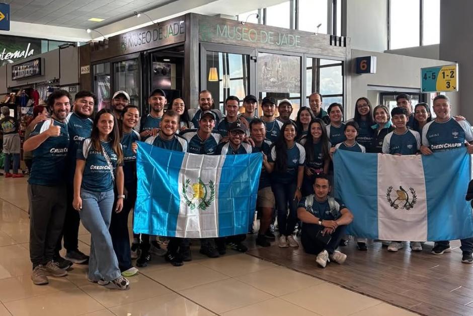 Esta es una parte de la delegación guatemalteca que viajó a Fort Lauderdale tanto para el torneo como para el Mundial de pickleball. (Foto: Pickleball Guatemala)