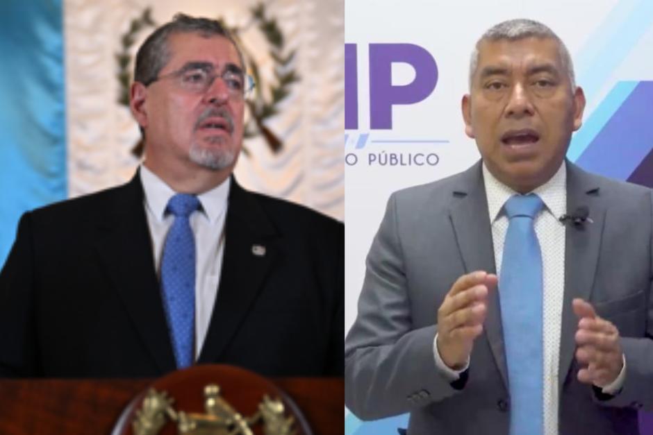 El presidente Bernardo Arévalo presentó una querella en contra del fiscal Rafael Curruchiche. (Foto: Soy502)