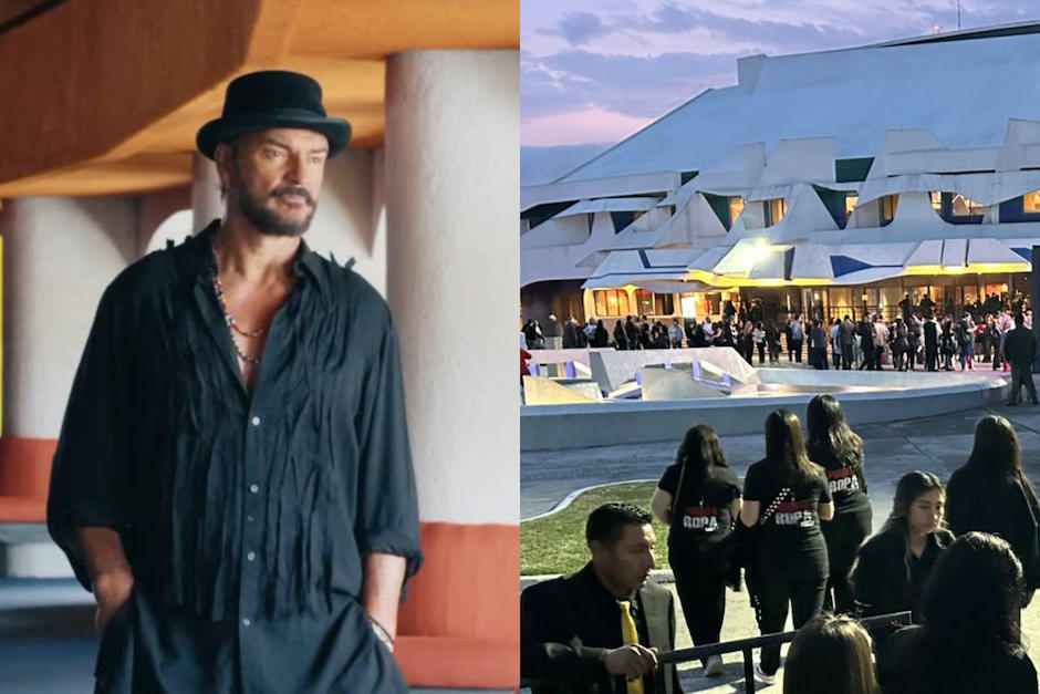 Este es un recorrido por la vida del artista, desde el ingreso. (Foto: Claudia Argueta/Ricardo Arjona)