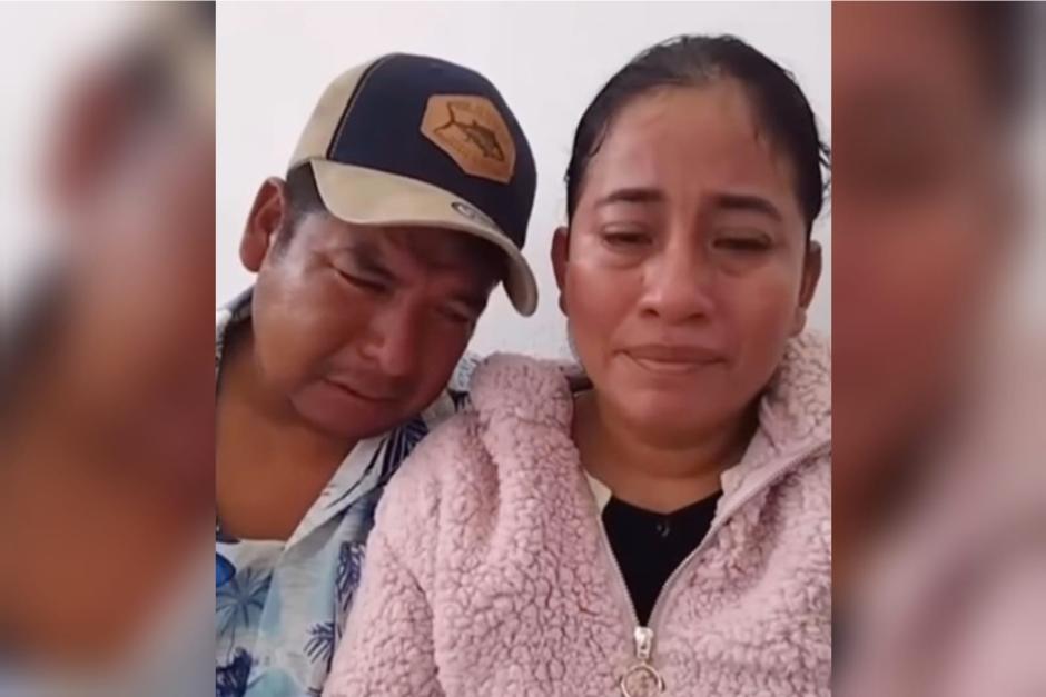 El jueves 28 de agosto, Evelyn Juárez y su esposo denunciaron la presunta extracción de su bebé el IGSS de Escuintla, pero una evalución del Inacif arrojó que ella no estaba embarazada. (Foto: Captura de video)