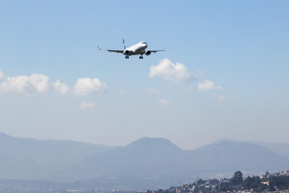El avión presentó problemas antes de aterrizar. (Foto: Archivo/Soy502)