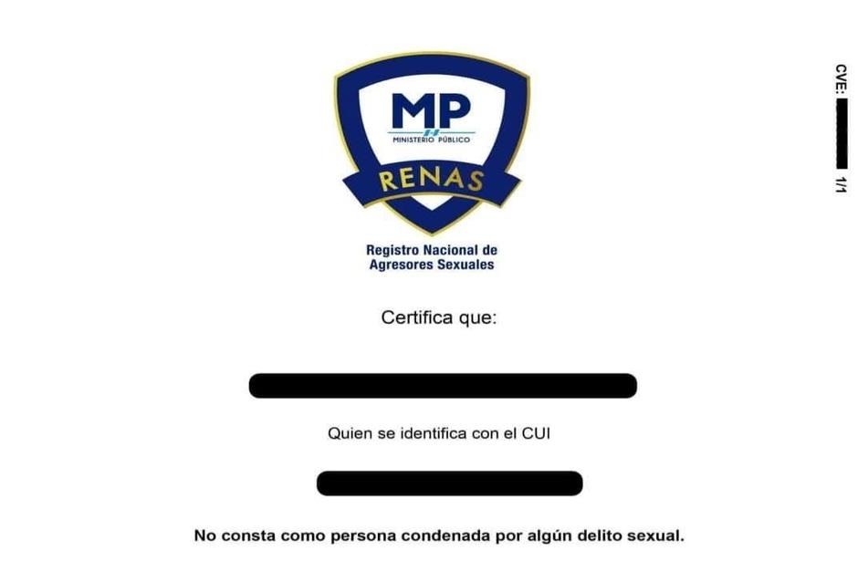 Estos son los espacios que debes llenar cuando ingresas al portal del MP. (Foto: Erick Colop/Colaborador)
