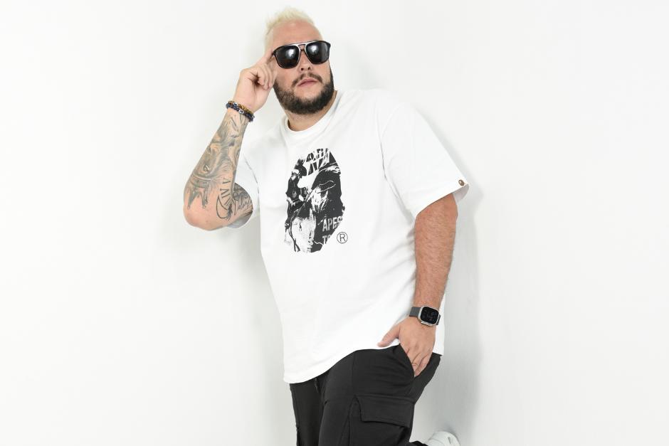 El cantante guatemalteco promociona el sencillo "La mami que me toca". (Foto: Alan Lima/Colaborador)