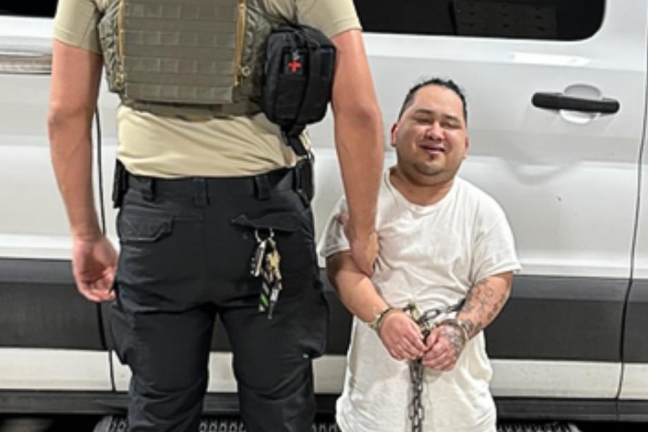 Capturan en Estados Unidos a un guatemalteco que tiene un historial criminal. (Foto: ICE New Orleans)
