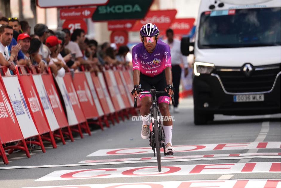 Chumil está listo para afrontar la última semana de la Vuelta a España. (Foto: Cortesía Duro al Pedal)