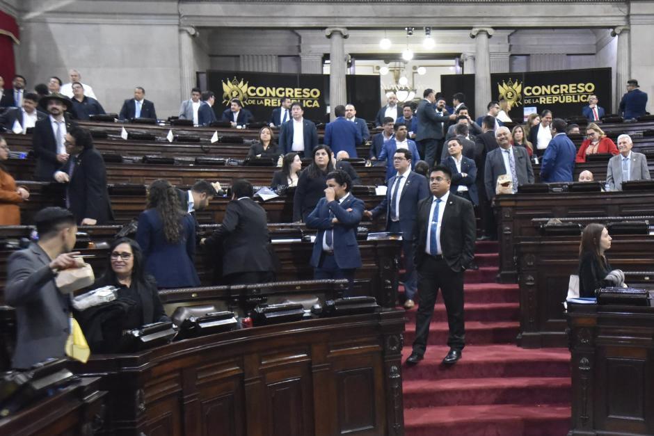 En la sesión plenaria de este martes, el pleno del Congreso tendrá que votar por cada una de las objeciones presentadas contra el Decreto 7-2025. (Foto: Archivo/Soy502)