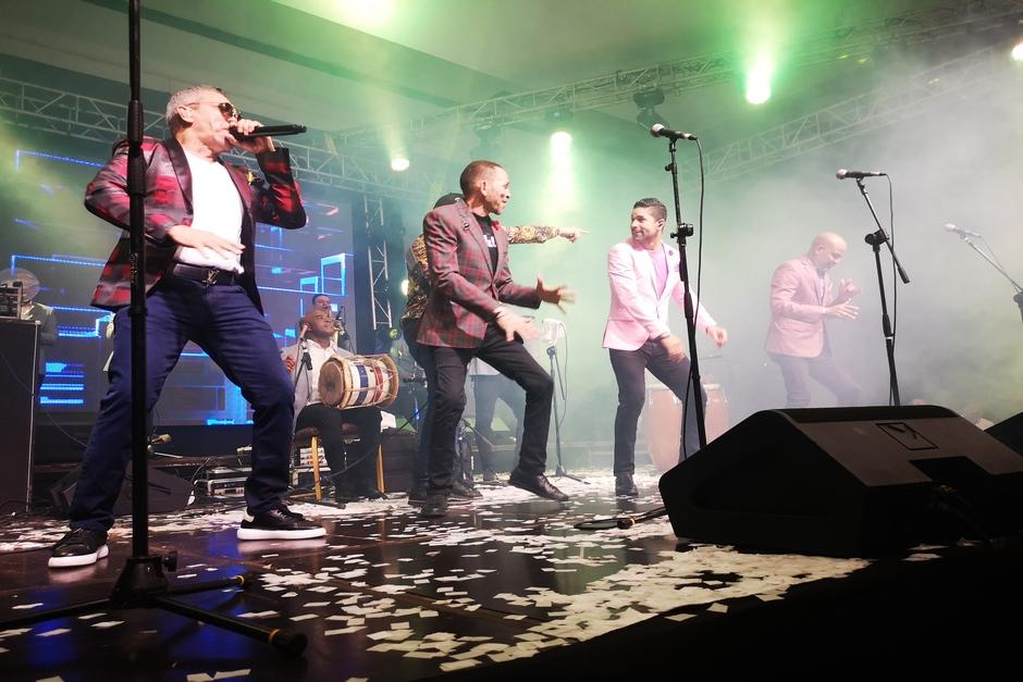 Los Hermanos Rosario con sus mejores pasos de baile. (Foto: Archivo)