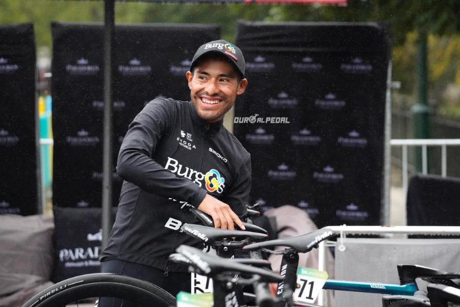 Chumil resistió a la montaña en la etapa 17 y correrá la contrarreloj de este jueves. (Foto: Duro al Pedal)