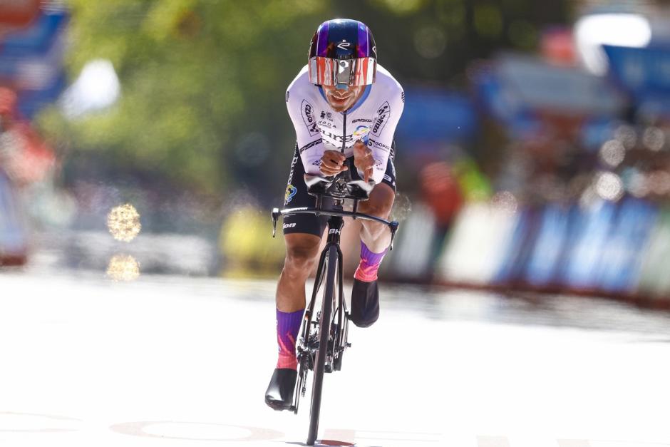 Chumil completó en poco más de 15 minutos el recorrido en Valladolid. (Foto: Burgos Burpellet)